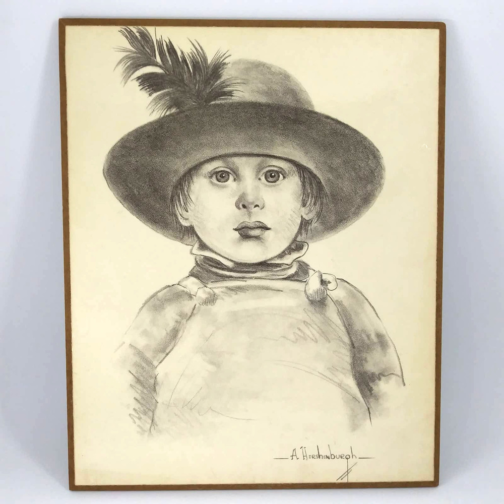 A. Hershenburgh mounted picture